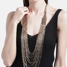 RICHEERA Gold-Plated And Silver-Toned Beaded Layered Necklace-27
