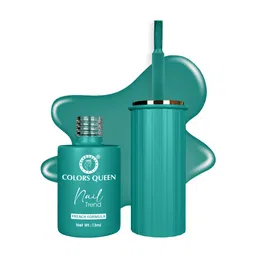 Colors Queen Nail Trend French Formula Quick Dry Nail Polish - 13ml - Bondi Blue-image-87
