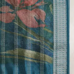 Kaizen TEXO FAB Ethnic Motifs Printed Organza Dupatta image 2