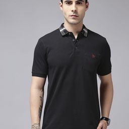 Van Heusen Polo Collar Pure Cotton T-shirt-picture-9