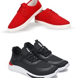 Spotwalk Men Set Of 2 Running Shoes-image-87