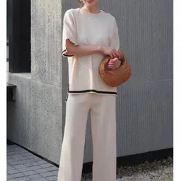 Alamode By Akanksha Top With Trousers Co-Ords-image-36