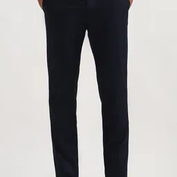 Arrow Men Mid Rise Regular Fit Formal Trousers-picture-27