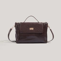 CORSICA Women Textured Structured Satchel Bag-picture-8