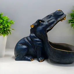 SANKALAN CREATIONS Black Figurine Showpiece-image-69