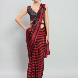 Suha Striped Satin Saree-picture-11