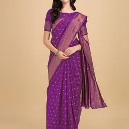 Visit Wear Woven Design Zari Pure Silk Banarasi Saree-image-46