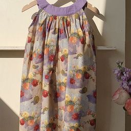 LULU & SKY Floral Print A-Line Dress-picture-44