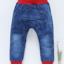 Game Begins Full Length Lounge Pant - Blue-image-8