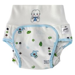 Kassy Pop Baby Diaper Training Pants Size Extra Large - White Blue-11