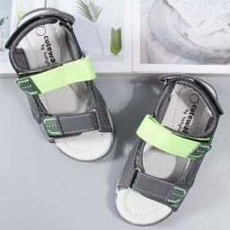 Cute Walk by Babyhug Sandals Boy Grey 30-image-71