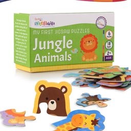 Intelliskills First Puzzles Jungle Animals - 18 Pieces-11