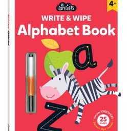 Junior Explorers Write and Wipe Alphabet Book - English-25