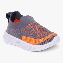 Superminis Kids Textured Slip-On Mid-Top Sneakers-image-58