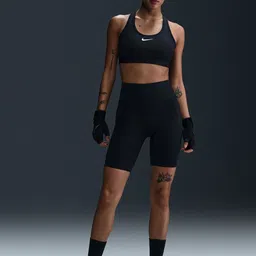 Nike Universa Women's Medium-Support High-Waisted 20cm (approx.) Biker Shorts with Pockets-image-65
