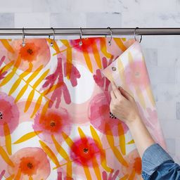 ArtzFolio Single Piece Waterproof Polyester Shower Curtain-image-53