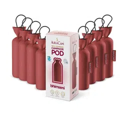 AuraCam Pack of 8 Gold Standard Camphor Pod Cone Bhimseni Air Fresheners-22