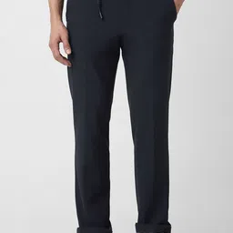 van heusen V Dot Men Mid-Rise Slim Fit Trousers-picture-10