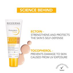 BIODERMA Set of 2 Photoderm Aquafluide SPF100+ UVA Sunscreen 40 ml each - Claire Light image 3