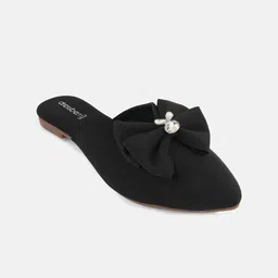 DressBerry Women Mules with Bows Flats-30