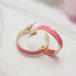 Maansh Contemporary Hoop Earrings-image-55