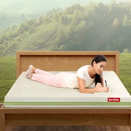 Duroflex Prana - Organic Cotton Fabric 8" King Spring Mattress (75x72 Inch)-image-24