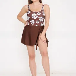 FancyPants Printed Swimwear With Attached Skirts-image-88