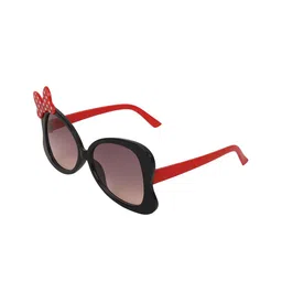 KIDOfash Girls Other Sunglasses with UV Protected Lens SUN-1507-BLACK-50