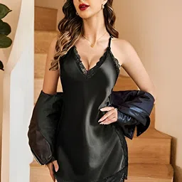 Hypestitch Solid Shoulder Straps Straight Regular Baby Doll-picture-8