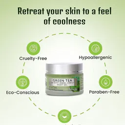 Hi9 Hyaluronic Acid Day Cream & Green Tea With Active Mineral Complex Night Gel Combo image 5