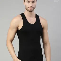 Dixcy Scott Originals Pack Of 2 Assorted Combed Cotton Gym Vests VICTOR DURBY-VST-P2, AST-image-54