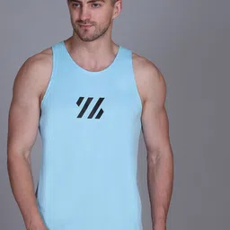 Antiloop Chest Printed Tank Gym Vest Vest-02LineSky-M-image-83