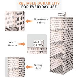 Aura White Set of 3 Regular Multi-Utility Organisers image 5