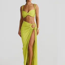 Bee Boe Coastal Muse Maxi Pencil Skirt-image-63