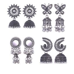 Sangria Alloy Silver-Plated Earrings-image-8