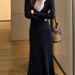StyleCast x Revolte Bodycon Maxi Dress-image-89