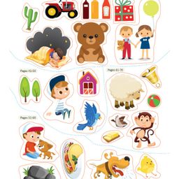 dreamland publications Dreamland Reading is Fun Activity Book with Stickers - Learn Everyday Series For Children image 4