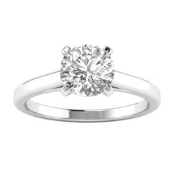 AJRETAIL 14KT 1 Carat Lab Grown G Color VS1 Clarity Diamond Ring - 2.13 g-image-81