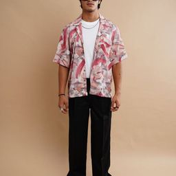 Big Bunny Men Custom Opaque Printed Casual Shirt-image-92