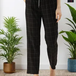 Kryptic Pack Of 2 Pure Cotton Mid-Rise Lounge Pants-image-90