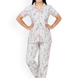 WOOL 4U Women Printed Night suit-picture-27