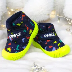 COOLZ Kids Unisex Printed Mesh Regular Espadrilles Shoes-image-11