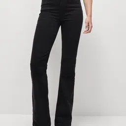 Marks & Spencer Women Flared High-Rise Jeans-image-66