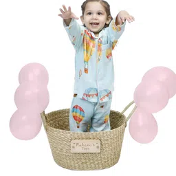 Snuggly Spaces Unisex Kids Graphic Printed Lapel Collar Shirt Pyjamas Night suit-13