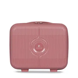 Polo Class Textured 360-Degree Rotation Hard Sided Medium Trolley Bag With Vanity image 4