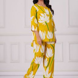 DECORIS Women Printed Top with Trousers-picture-5