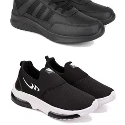PENNEN Men Running Non-Marking Shoes-image-12