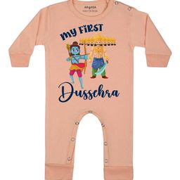 Arvesa My First Navratri Printed Bodysuit-24