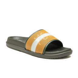 ASIAN Men Striped Slip On Sliders-picture-34