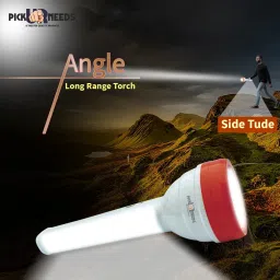 pick ur needs 2 In 1 Home Emergency Rechargeable LED 50W+Long Tube Search Torch Light With 8 hrs Torch Emergency Light image 5